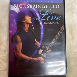 Rick Springfield Live At Rockford DVD